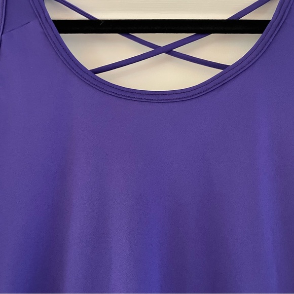 Splits59  purple workout tank - Picture 3 of 9